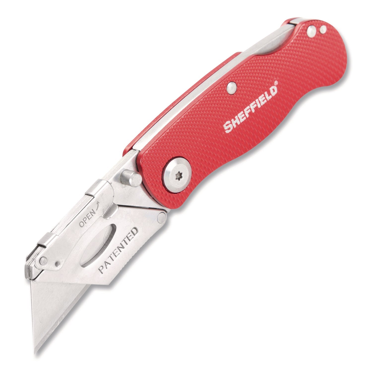 sheffield-quick-change-lock-back-utility-knife-1-25-blade-3-5-aluminum-handle-red-gns12614_1